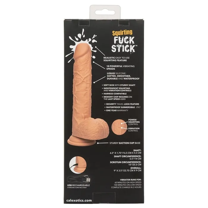 CAL EXOTICS Vibrators Squirting Fuck StickIvory