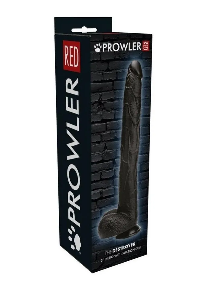 Female Sex Toys Prowler Red The Destroyer Realistic Dildo with Suction Cup Prowler RED