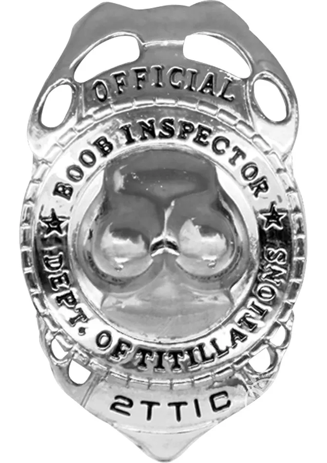 Kheper Games Vibrators Boob Inspector Badge