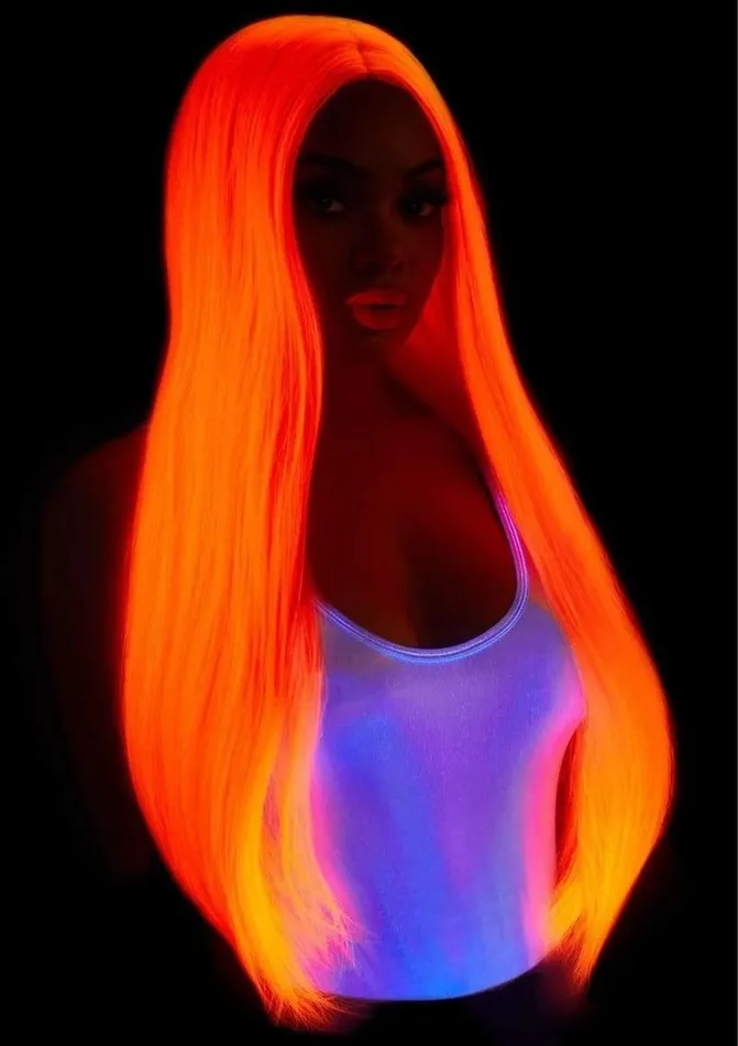 Leg Avenue Leg Avenue Long Straight 33 Center Part Wig Female Sex Toys