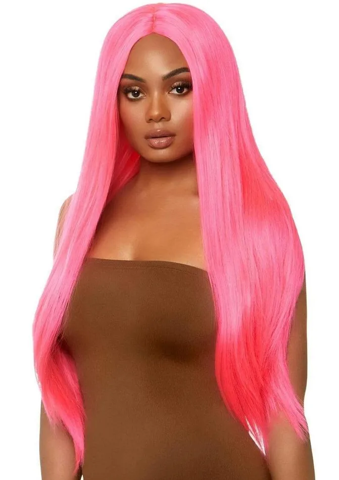 Leg Avenue Leg Avenue Long Straight 33 Center Part Wig Female Sex Toys