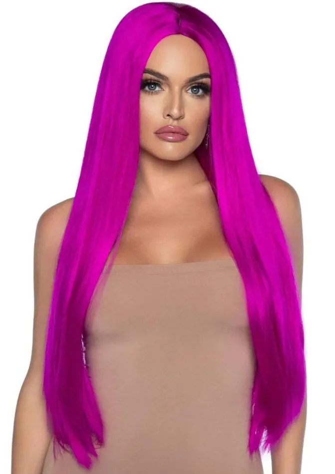 Leg Avenue Leg Avenue Long Straight 33 Center Part Wig Female Sex Toys