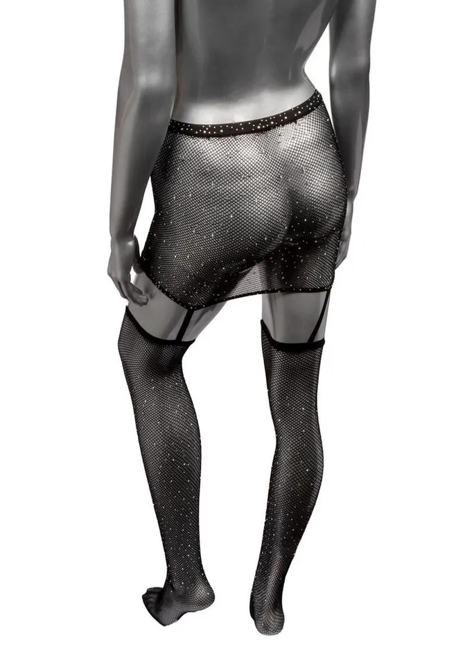 Male Sex Toys Radiance One Piece Garter Skirt with Thigh Highs Radiance