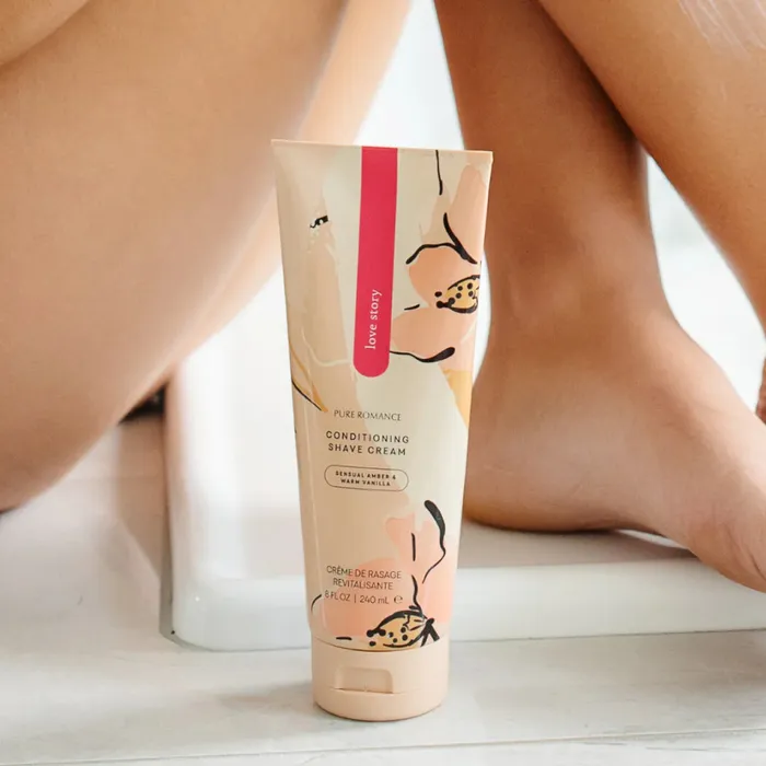 Pure Romance By ValGina Vibrators Coochy Conditioning Shave Cream Love Story Pure Romance 13 LEFT