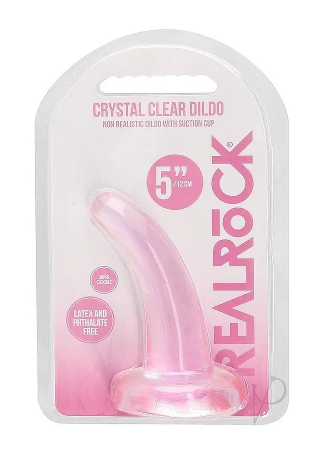 Dildos Real Rock Realrock Crystal Clear Non Real 47 Pnk