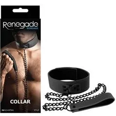 Renegade Bondage Collar Black Windsor Anal