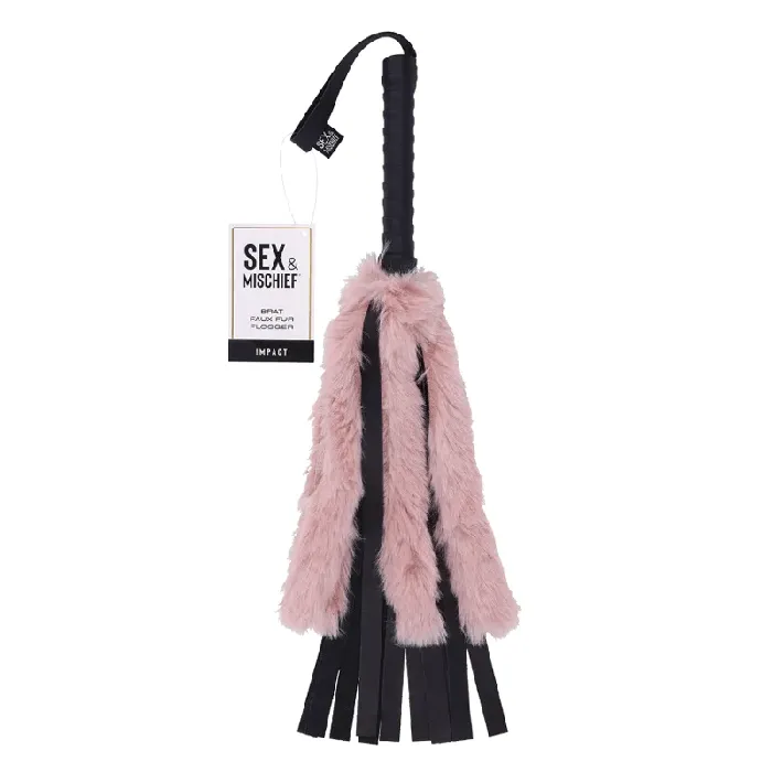 Sportsheets Male Sex Toys Sportsheets Brat Faux Fur Flogger