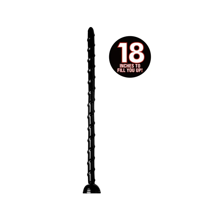 Anal Hosed Hosed 18 Inch Swirl Thin Anal Snake