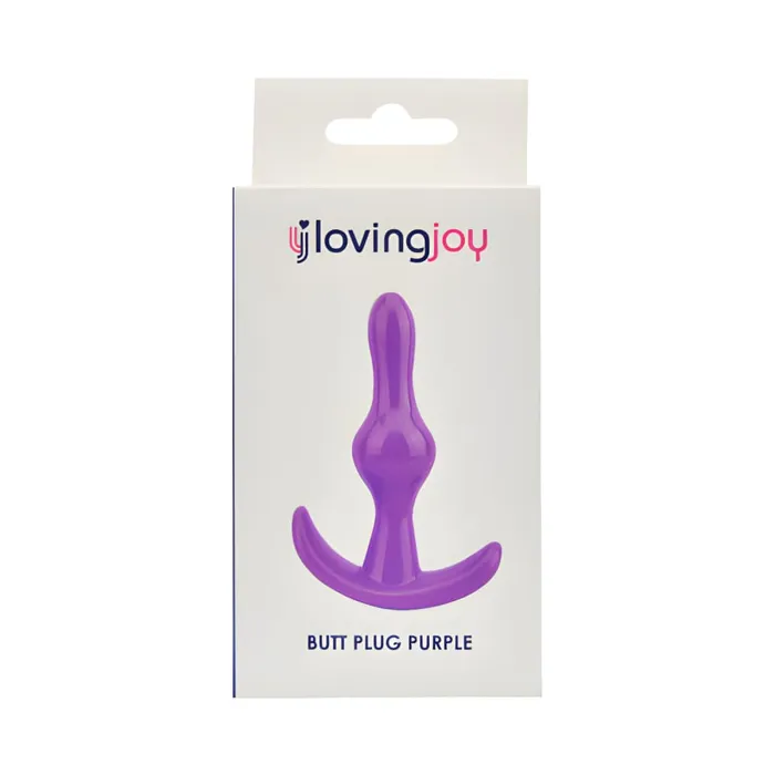 Anal Loving Joy Loving Joy Butt Plug Purple Anal Loving Joy Loving Joy Butt Plug Purple