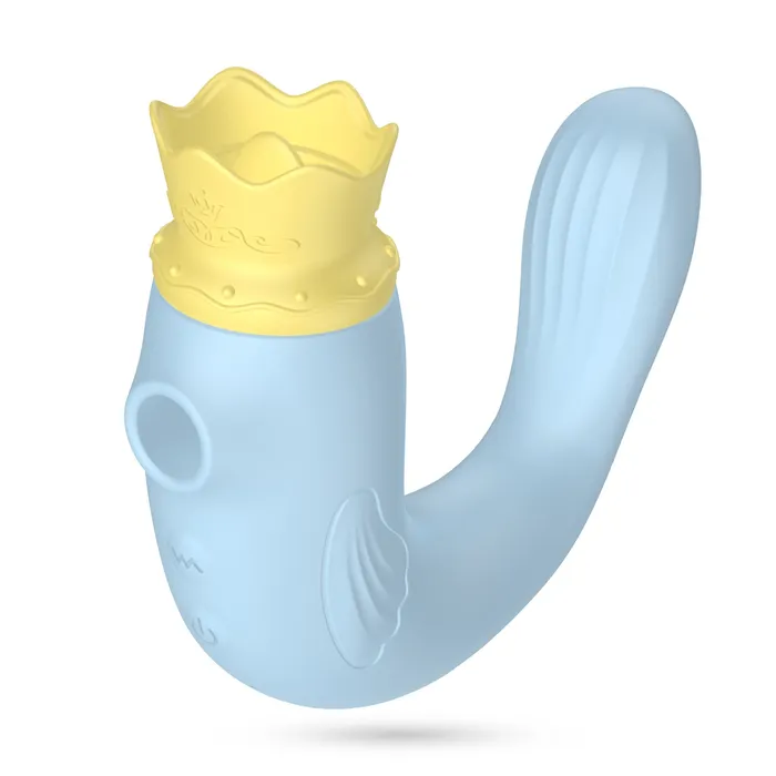 Crushious Female Sex Toys 3 IN 1 Suction Licking Vibrator Dory