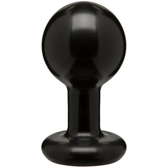Doc Johnson Anal Round Butt Plug Medium Black