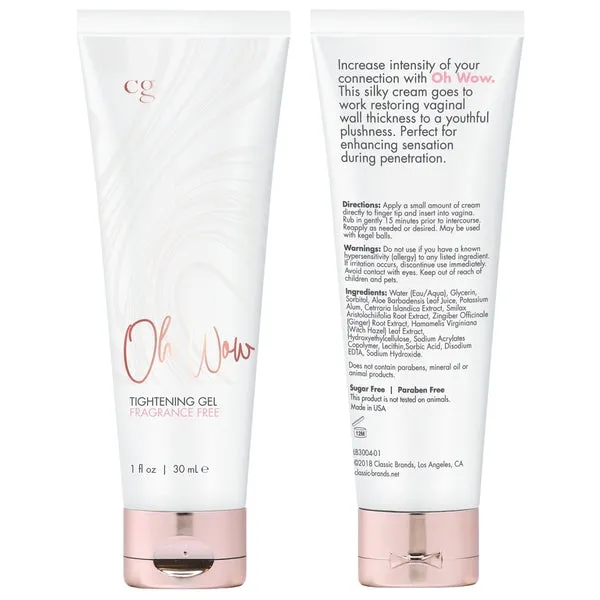 Enhancers CG OH Wow Tightening Gel 1oz 30mL
