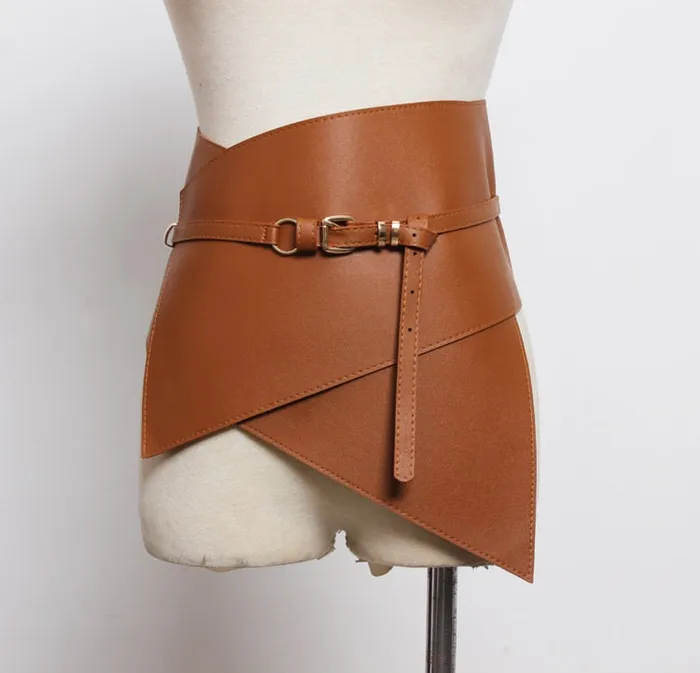 European Skirt Leather Wide Belt eprolo Restraints