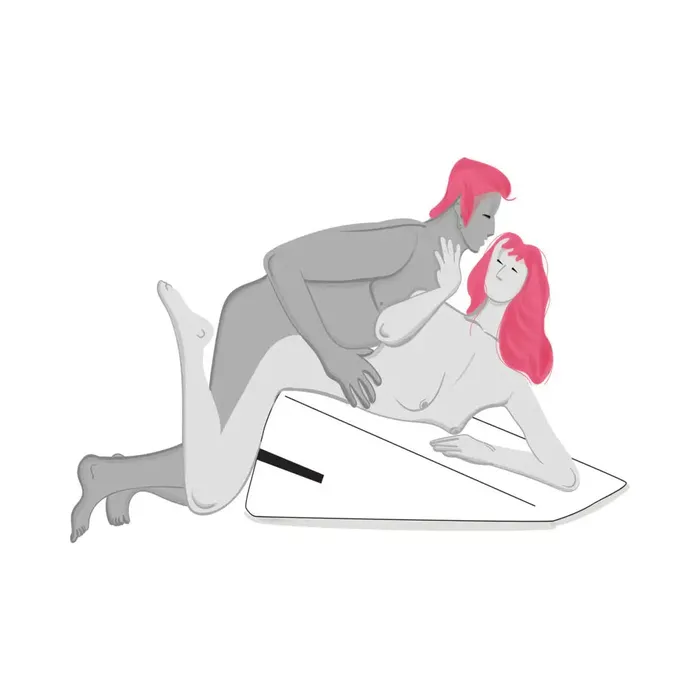 Liberator Couples Ramp Black Microfiber Sex Position Pillow Sex Wedge