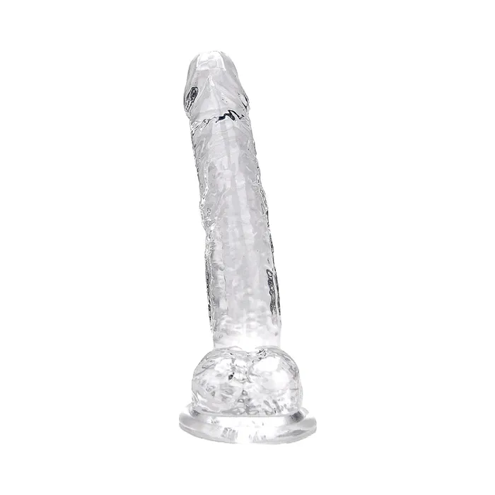 Loving Joy 7 Inch Dildo with Balls Clear Loving Joy Dildos