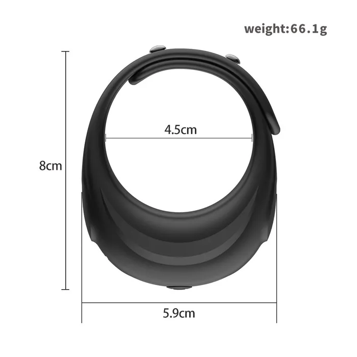 Male Sex Toys Domlust Vibrating Cock Ring Male Sex Toys Adjustable Lenght Penis Enhancer