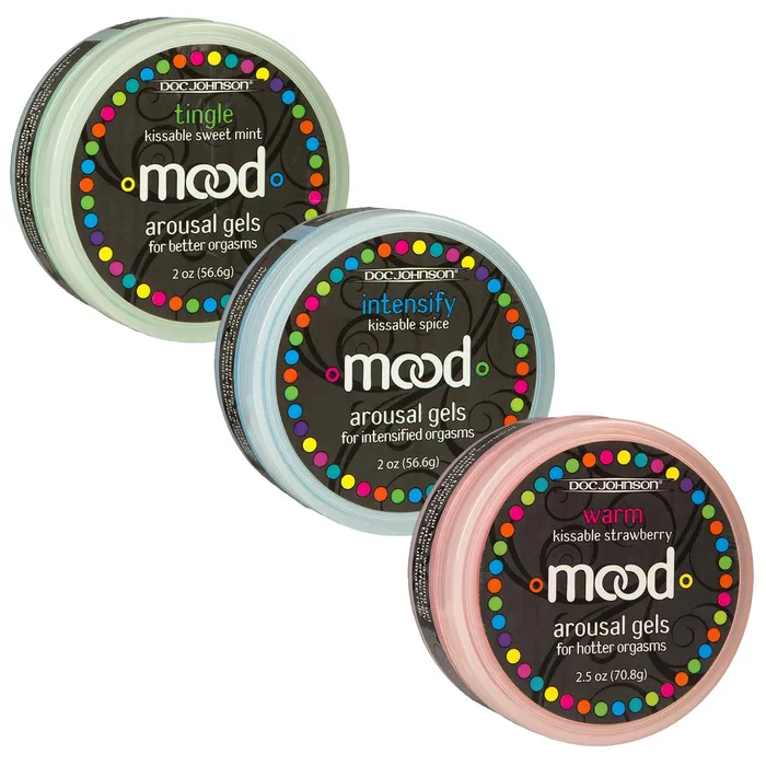 Mood Arousal Gels Warm Tingle Intensify Doc Johnson Vibrators Mood Arousal Gels Warm Tingle Intensify Doc Johnson Vibrators
