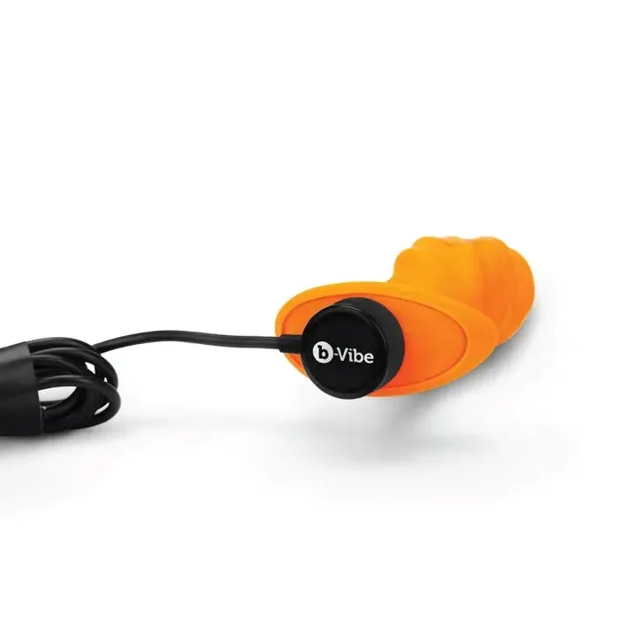 SWIRL TEXTURE PLUG ORANGE bVibe Anal