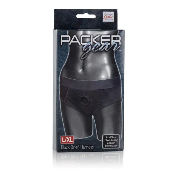 Calexotics Cozy Stretch Briefs with Secret Pocket for Extra Fun Male Sex Toys