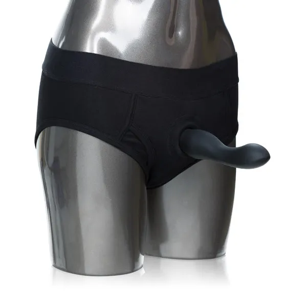 Calexotics Cozy Stretch Briefs with Secret Pocket for Extra Fun Male Sex Toys