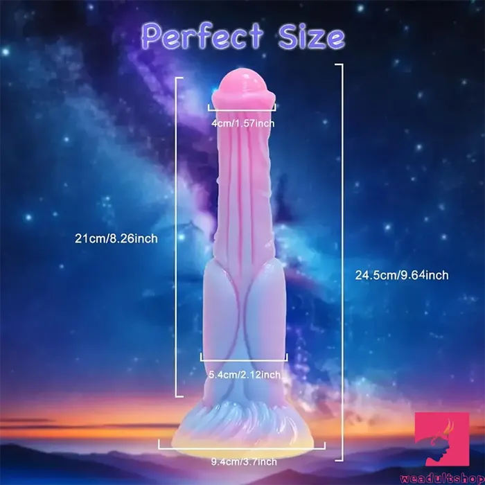 Dildos Weadultshop 964in Big Silicone Soft Glowing Dildo For Stimulating Women Sex Orgasm