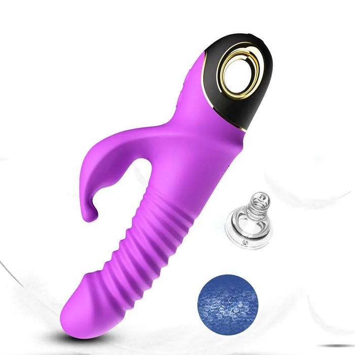 Female Sex Toys Weadultshop USKV09 Thrusting Revolving Vibrating Rabbit Vibrator