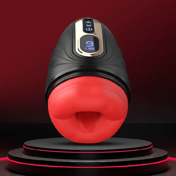 Male Sex Toys Heated Small Male Blowjob Machine