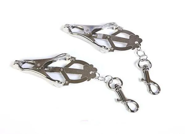 Male Sex Toys HSY 0623HSSIS Feminization Club Sissy Pretty Boi Clover Cock and Ball Clamps with Weight Hanging Connection Snap Hooks