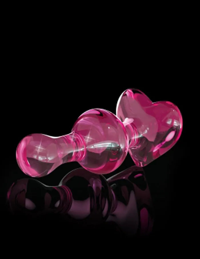 Pipedream Vibrators Sleek Glass Pleasure Wand Icicle 75